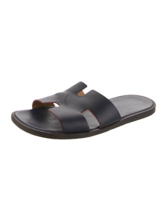 Hermès Izmir Leather Slides