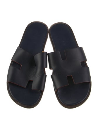 Hermès Izmir Leather Slides