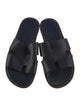 Hermès Izmir Leather Slides