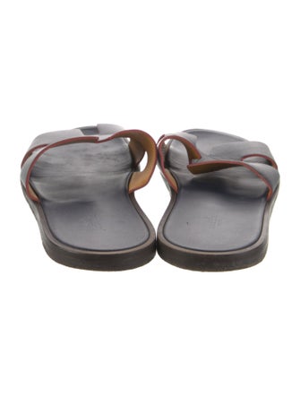 Hermès Izmir Leather Slides