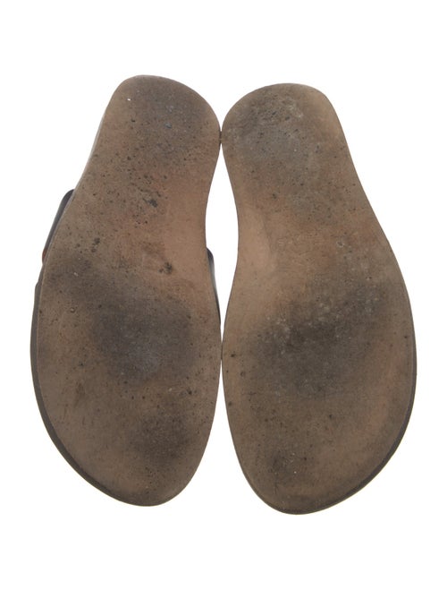 Hermès Izmir Leather Slides