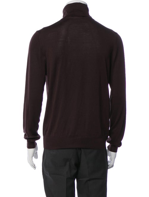 Hermès Silk Turtleneck Pullover