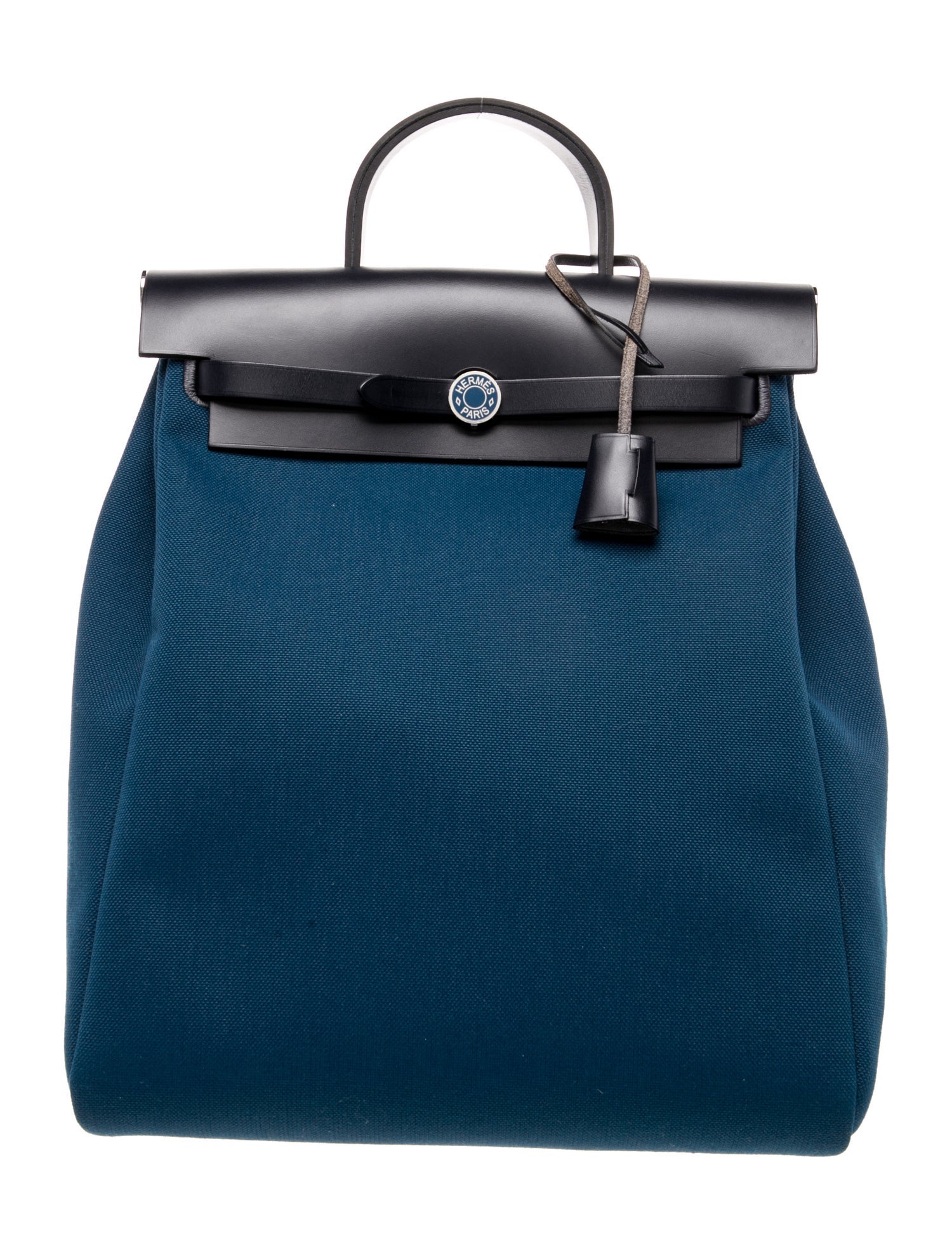 Hermès Toile Herbag a Dos Zip Retourne Backpack