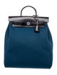 Hermès Toile Herbag a Dos Zip Retourne Backpack
