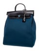 Hermès Toile Herbag a Dos Zip Retourne Backpack