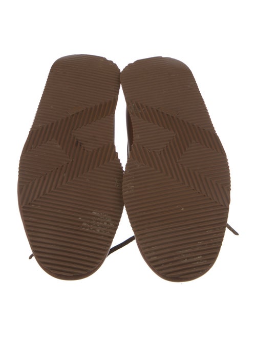 Hermès Leather Boat Shoes