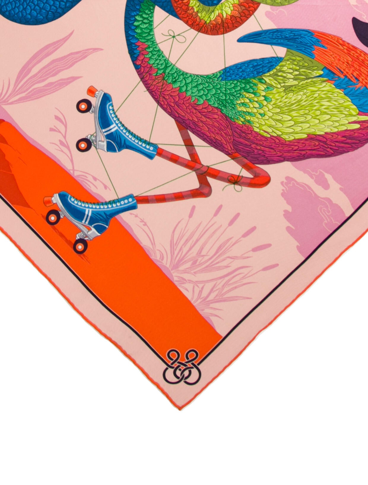 Hermès Tied Up In Knots Silk Scarf