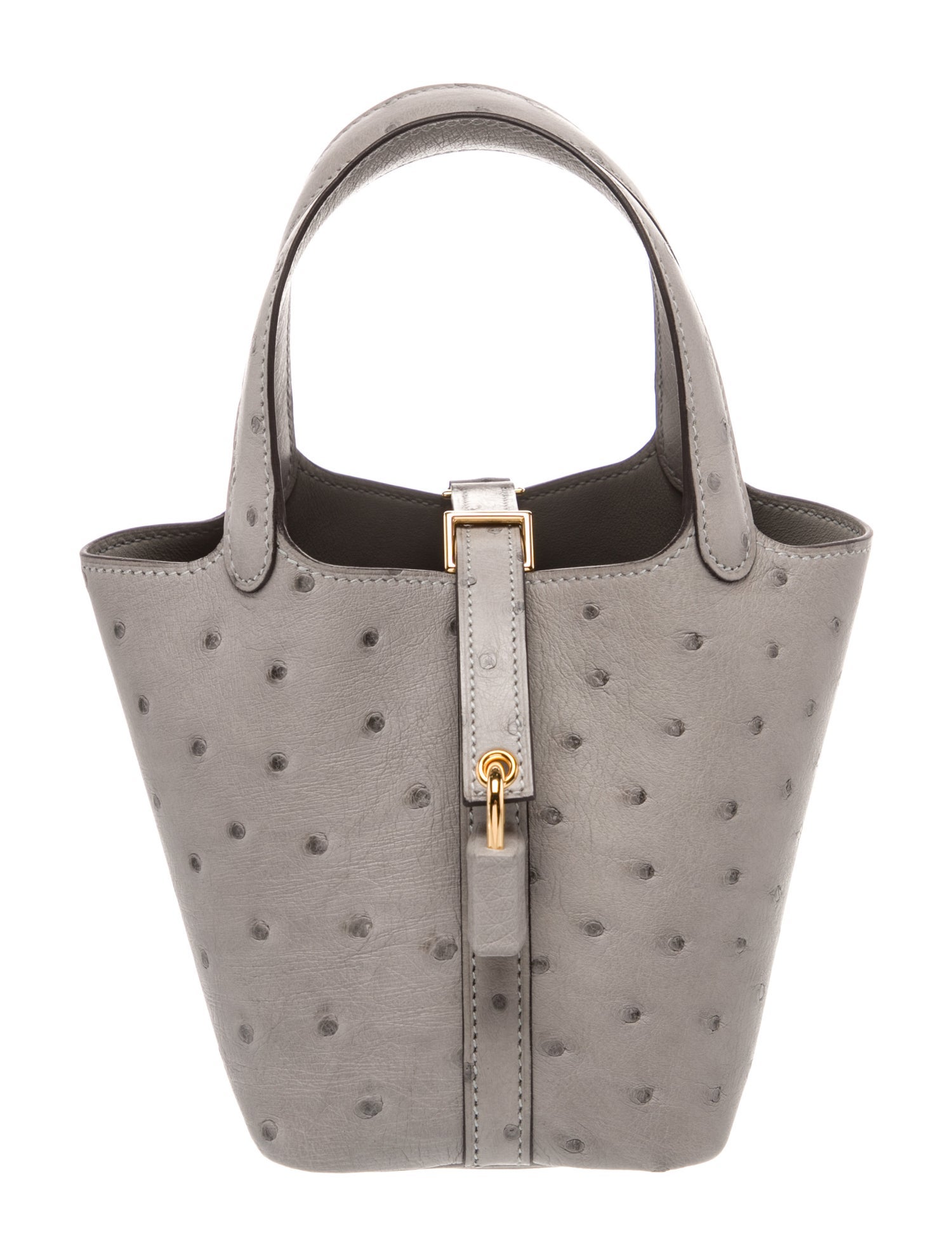 Hermès 2025 Ostrich Micro Picotin Lock 14