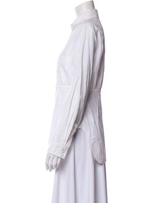 Hermès Long Sleeve Button-Up Top