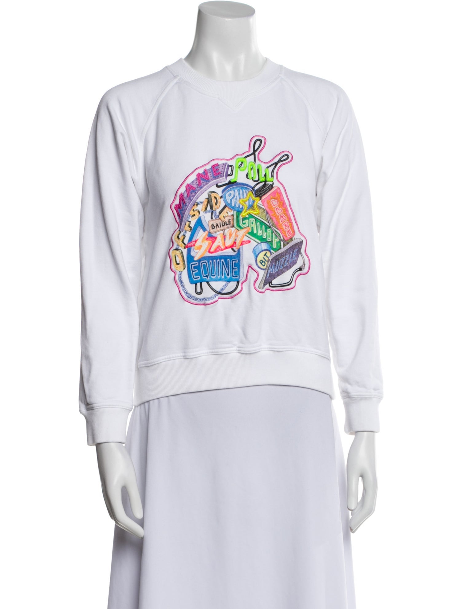 Hermès Chevaloscope Graphic Print Sweatshirt