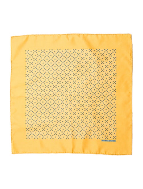 Hermès Printed Pocket Square