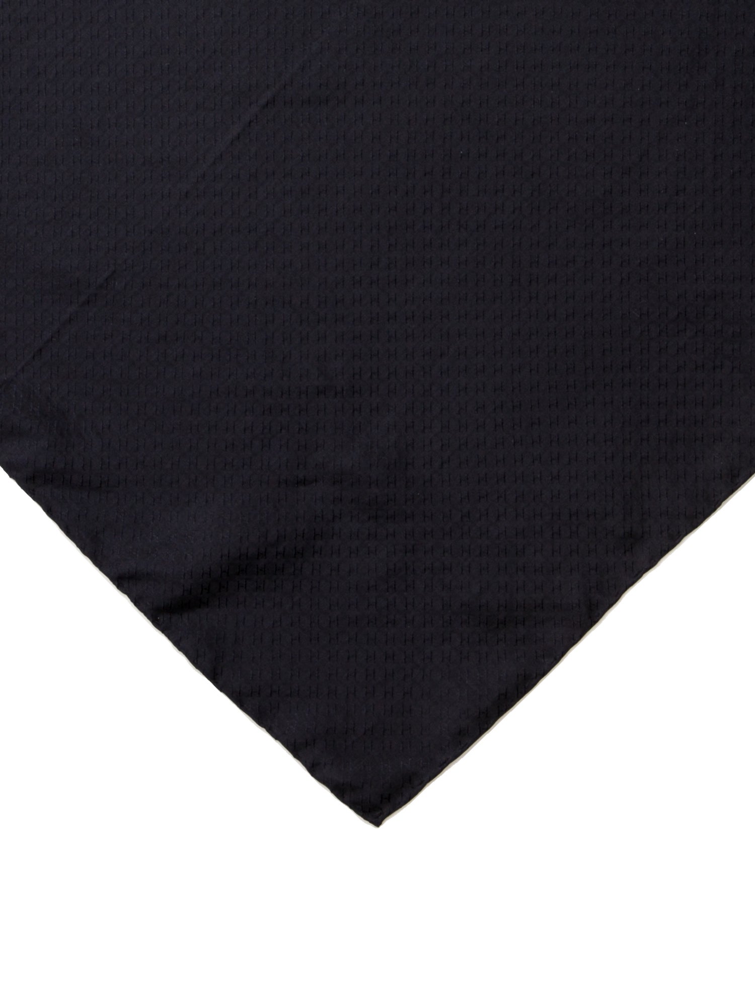 Hermès H Pocket Square