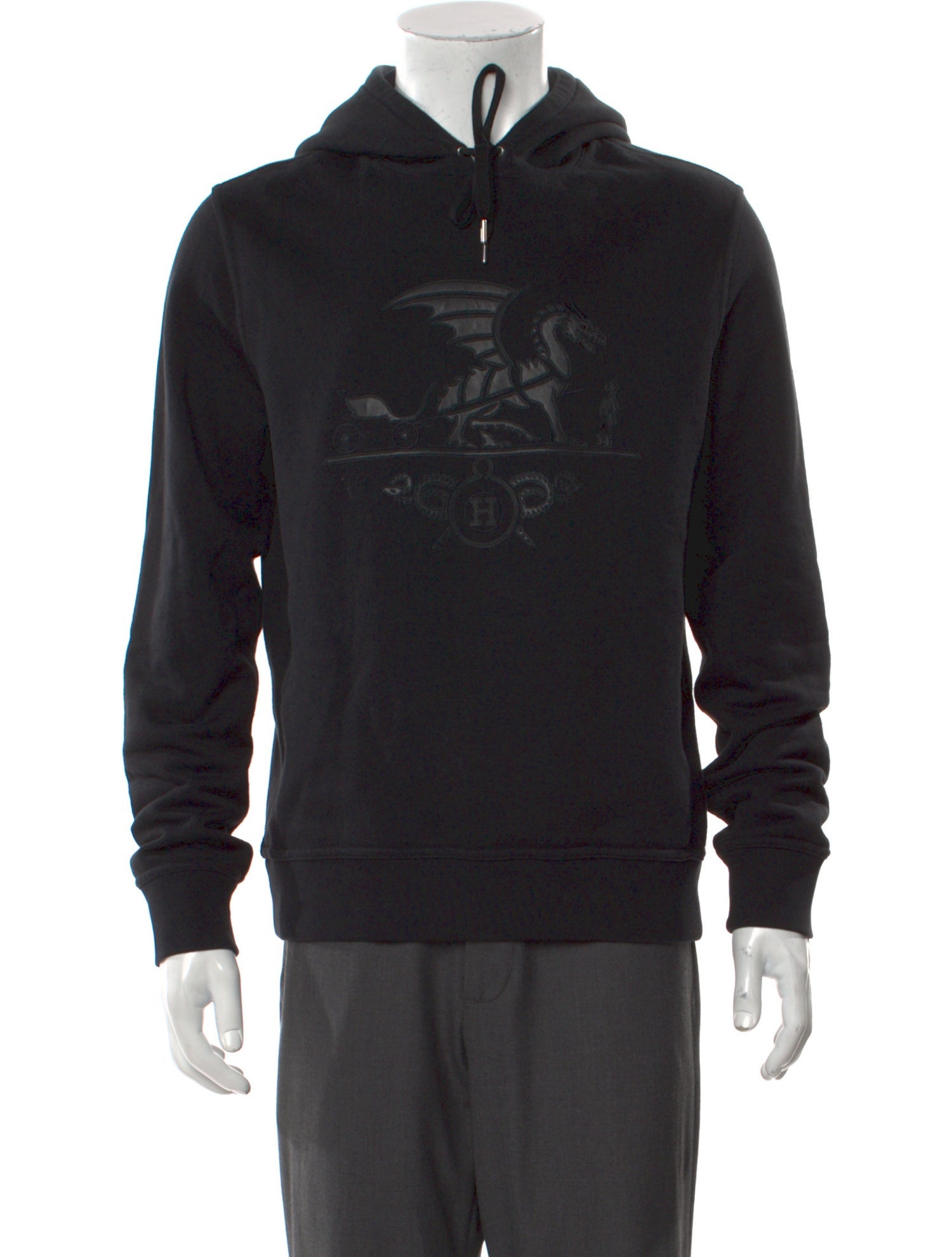 Hermès Graphic Print Crew Neck Hoodie