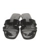 Hermès Oran Patent Leather Slides