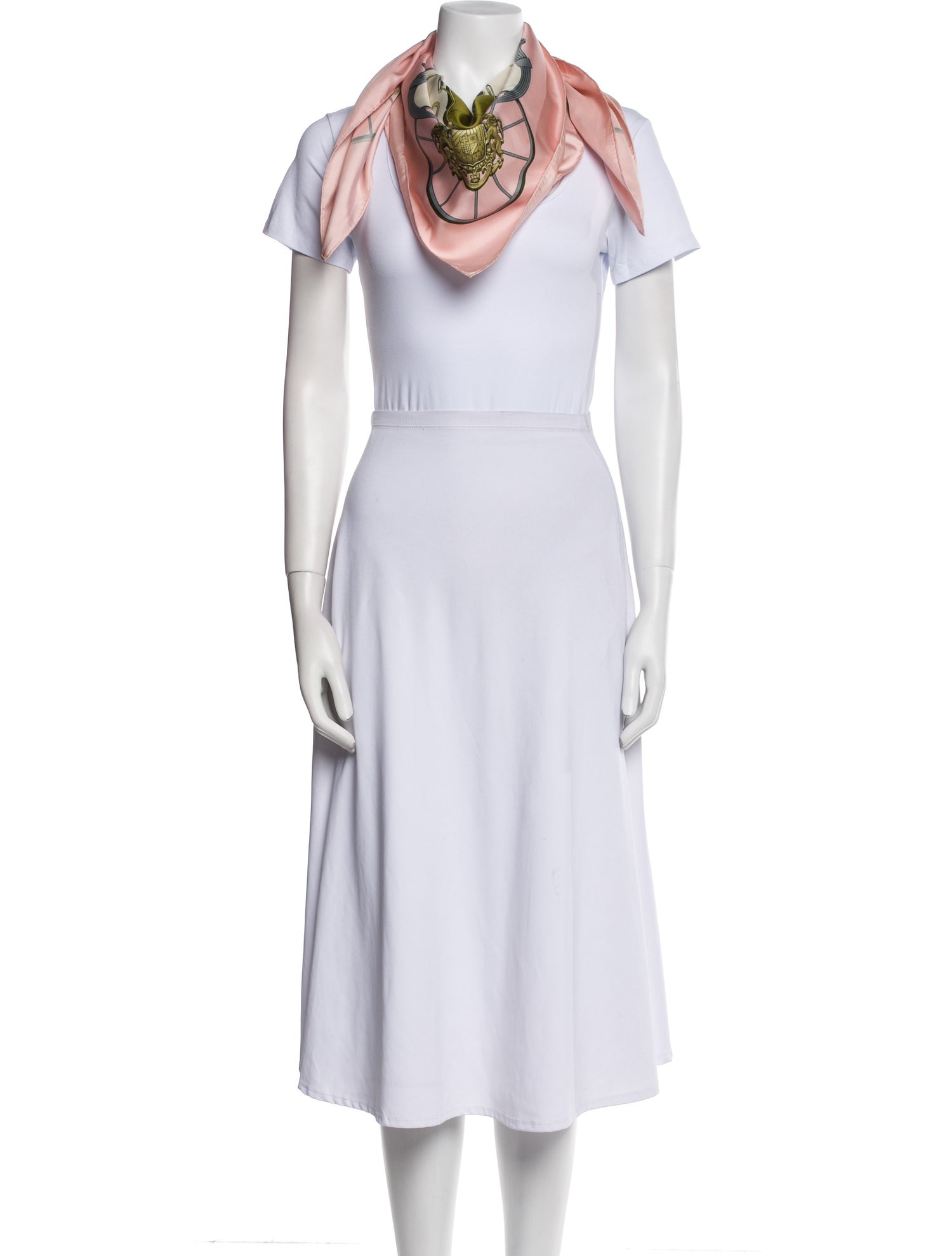 Hermès New Springs Silk Scarf