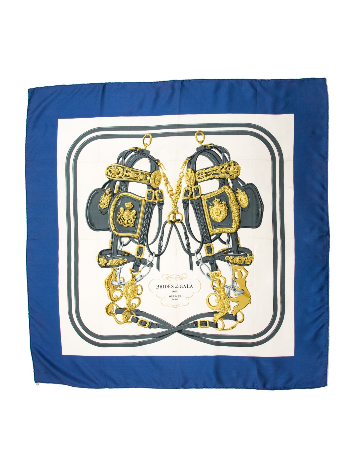 Hermès Brides de Gala Silk Scarf