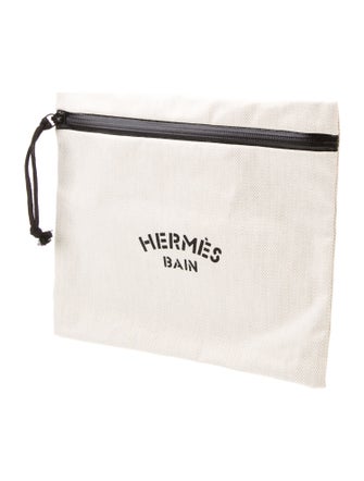 Hermès Toile Bain New Yachting Pouch