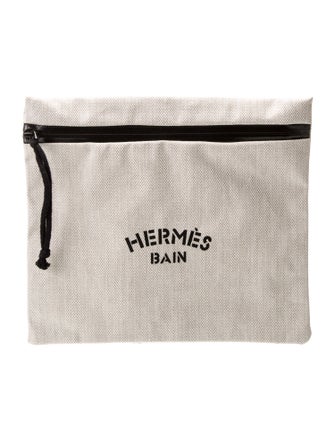 Hermès Toile Bain New Yachting Pouch