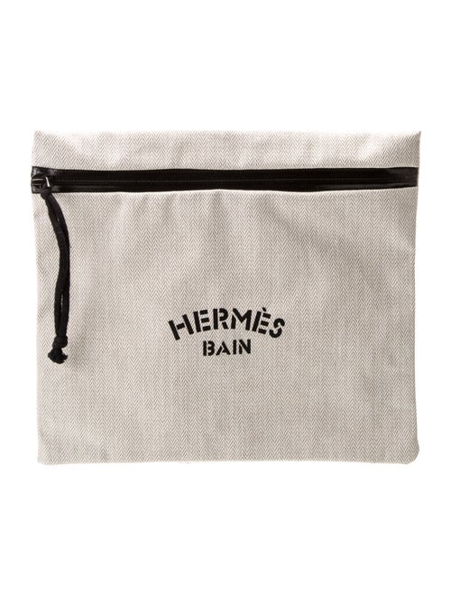 Hermès Toile Bain New Yachting Pouch