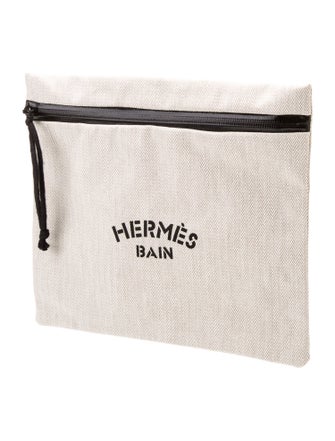 Hermès Toile Bain New Yachting Pouch