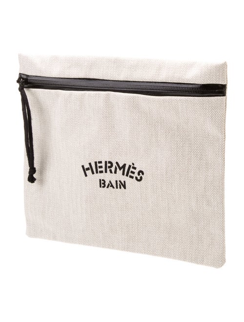 Hermès Toile Bain New Yachting Pouch