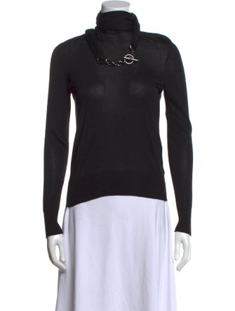 Hermès Silk Turtleneck Sweater