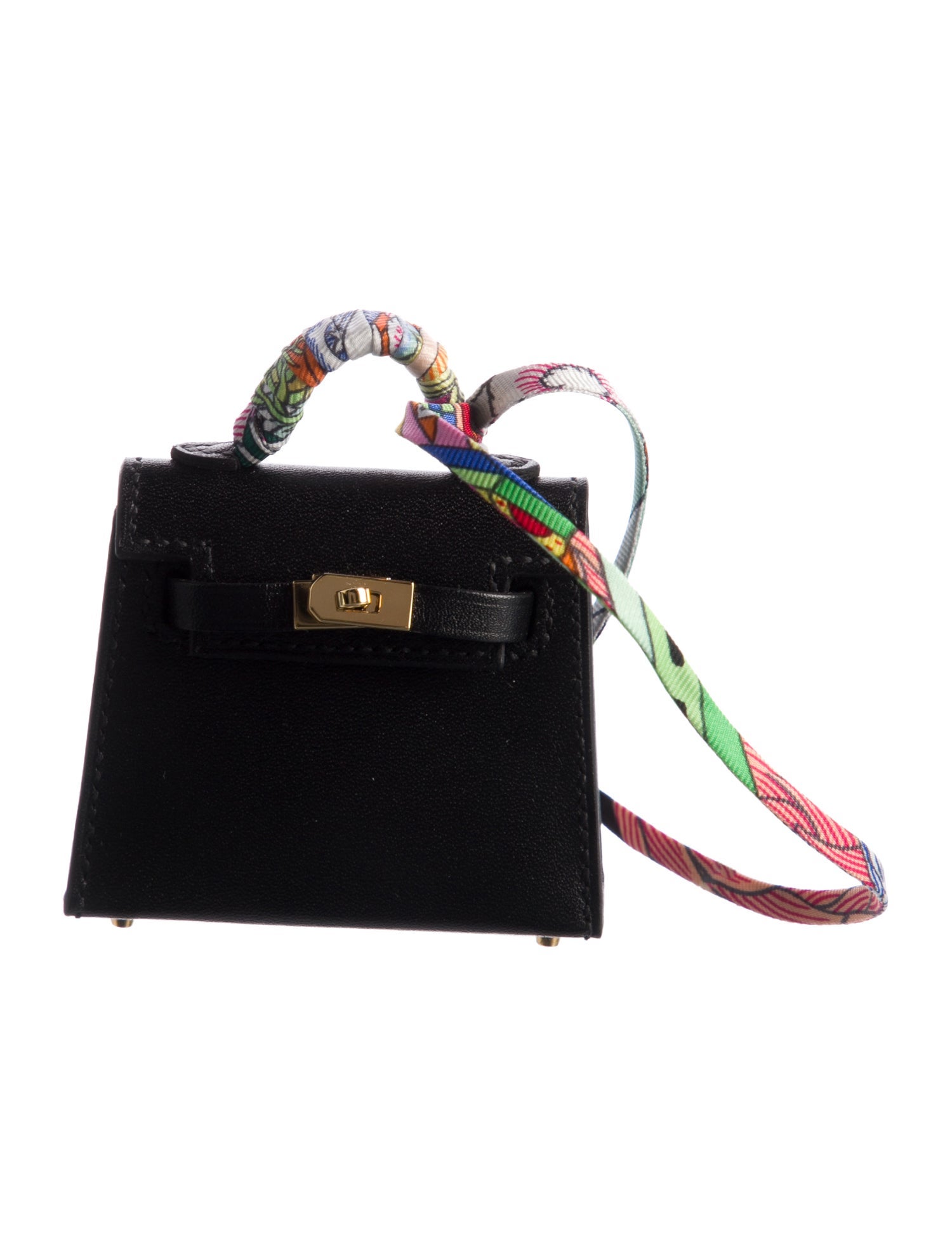 Hermès 2022 Tadelakt Mini Kelly Twilly Bag Charm