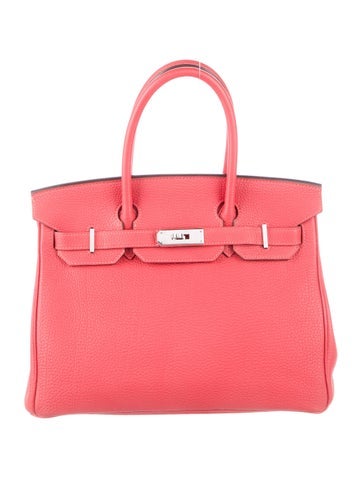 Hermès Handle Bags Togo Leather Birkin 30