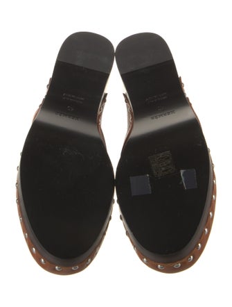 Hermès Carlotta Leather Mules