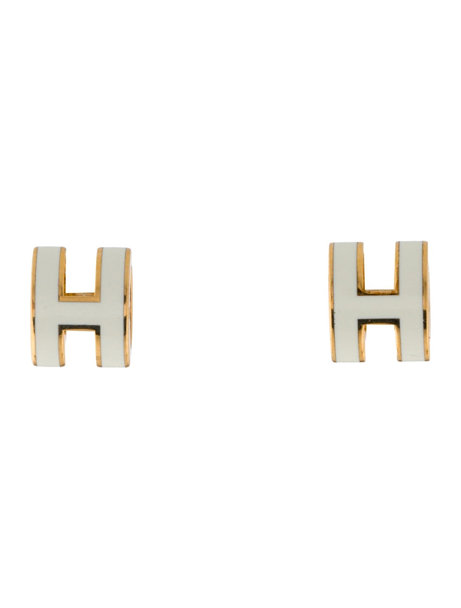 Hermès Mini Pop H Earrings