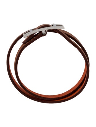 Hermès Behapi Double Tour Reversible Wrap Bracelet