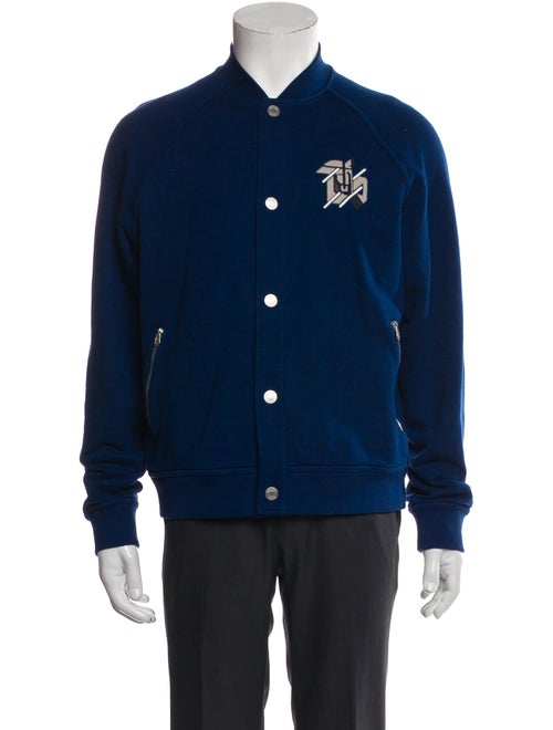 Hermès Graphic Print Varsity Jacket