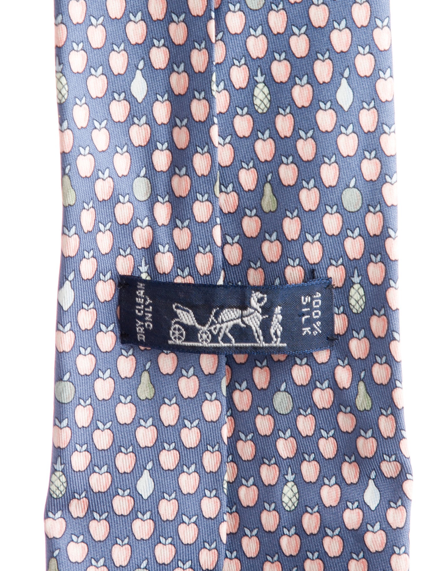 Hermès Silk Patterned Tie