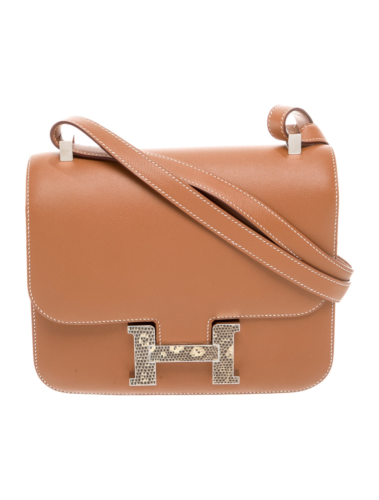 Hermès Madame & Varanus Salvator Lizard Constance III 24