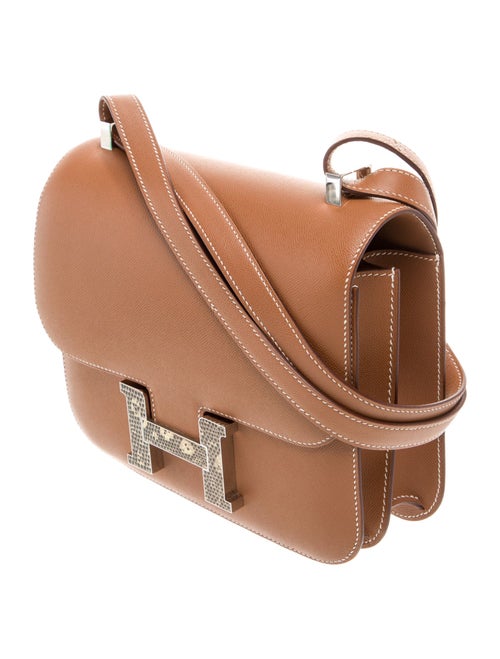 Hermès Madame & Varanus Salvator Lizard Constance III 24