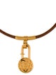 Hermès Lotus Cadena Choker Pendant Necklace