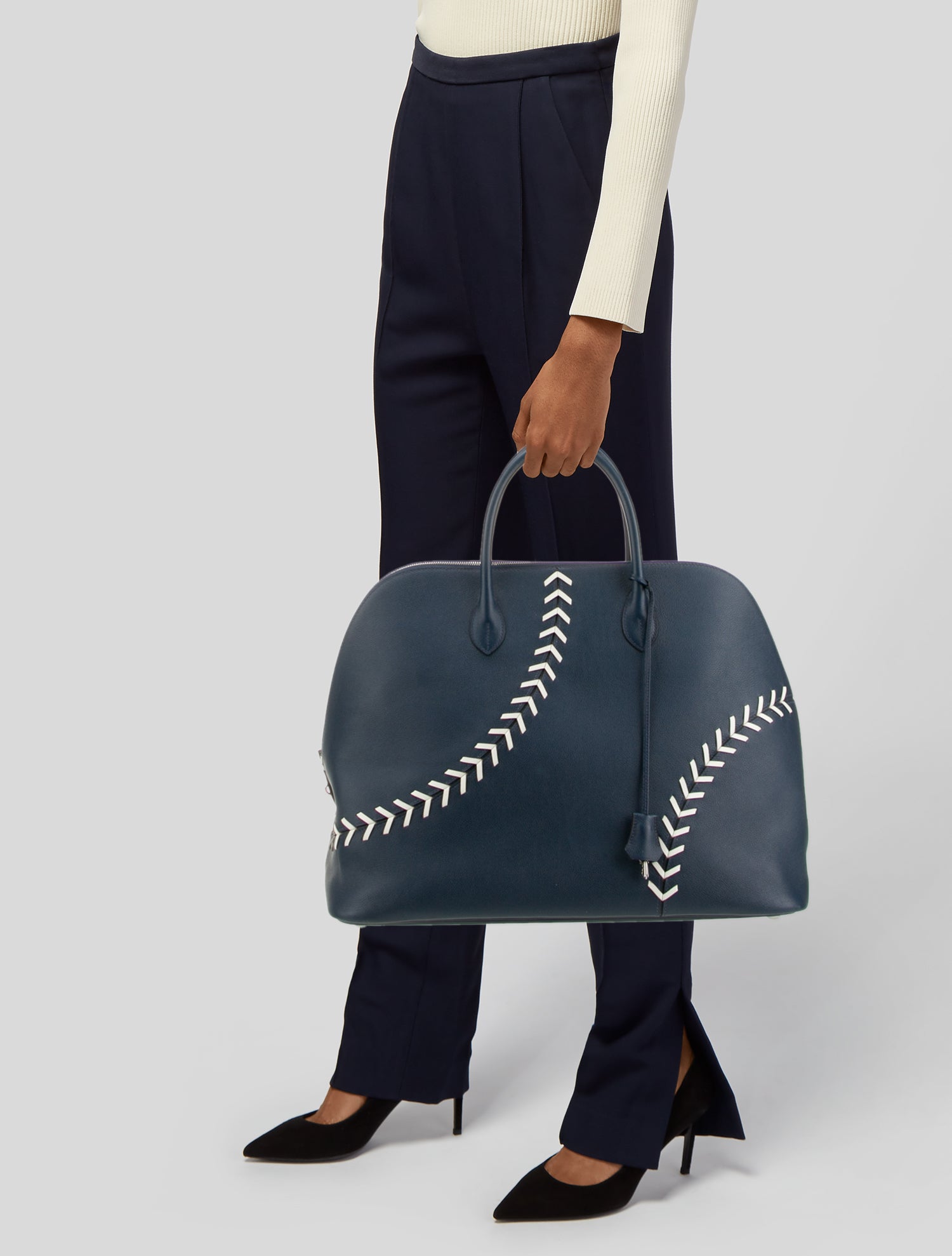 Hermès Evercolor Bolide 1923 Baseball Bag 45