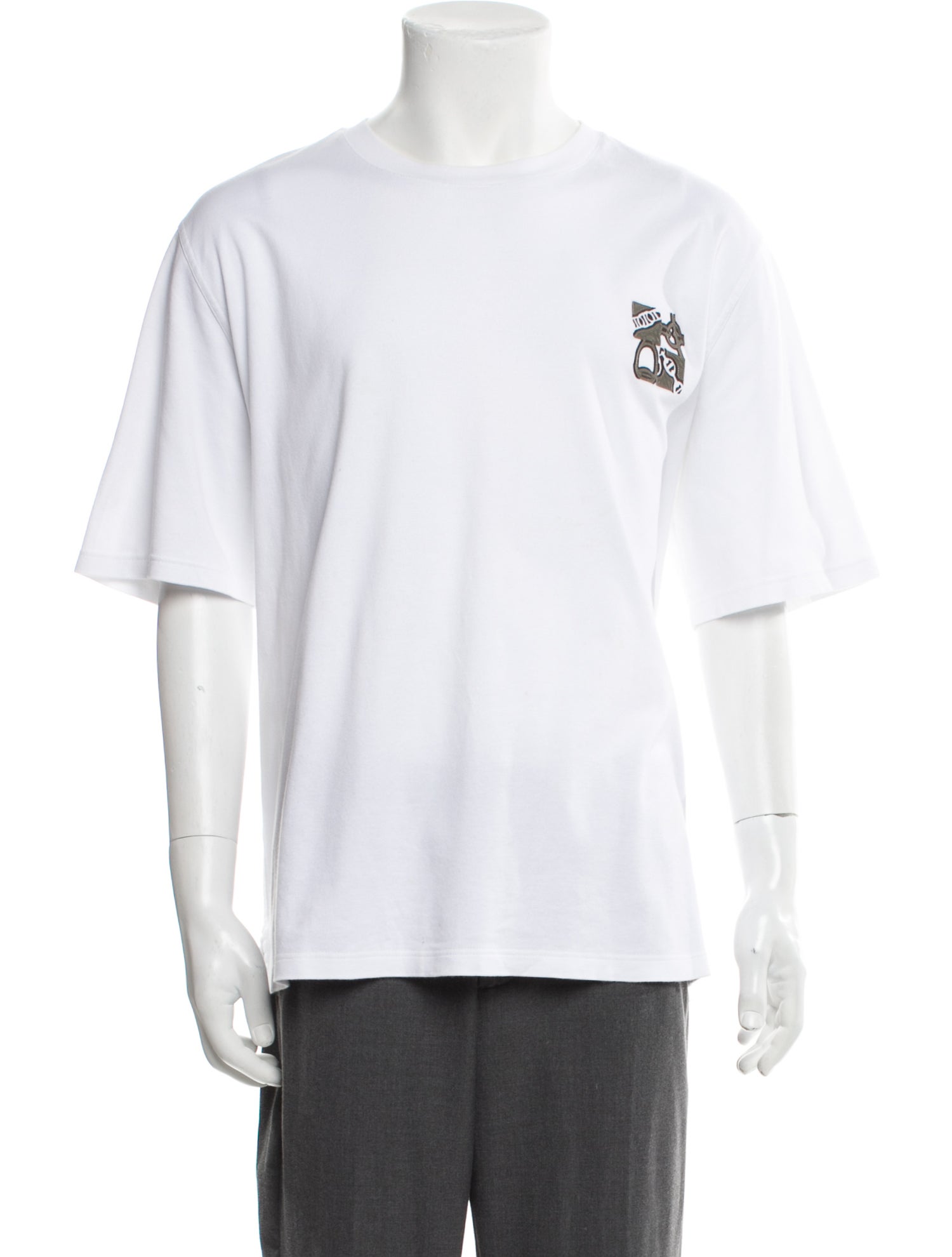 Hermès Graphic Patch Graphic Print T-Shirt