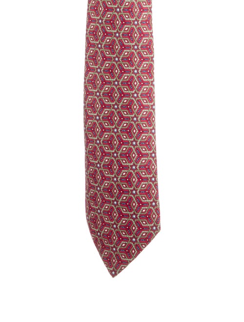 Hermès Silk Patterned Tie