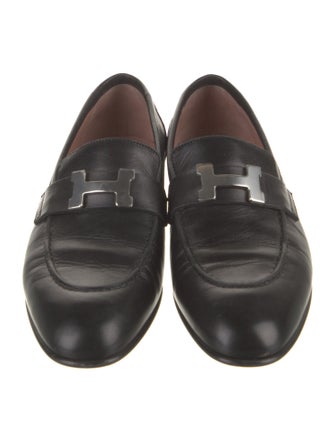 Hermès Paris H Logo Loafers