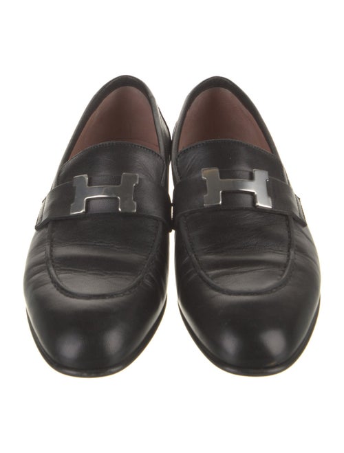 Hermès Paris H Logo Loafers