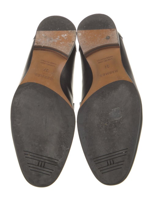 Hermès Paris H Logo Loafers