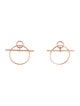 Hermès 18K Loop Earrings, Small Model