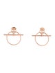 Hermès 18K Loop Earrings, Small Model