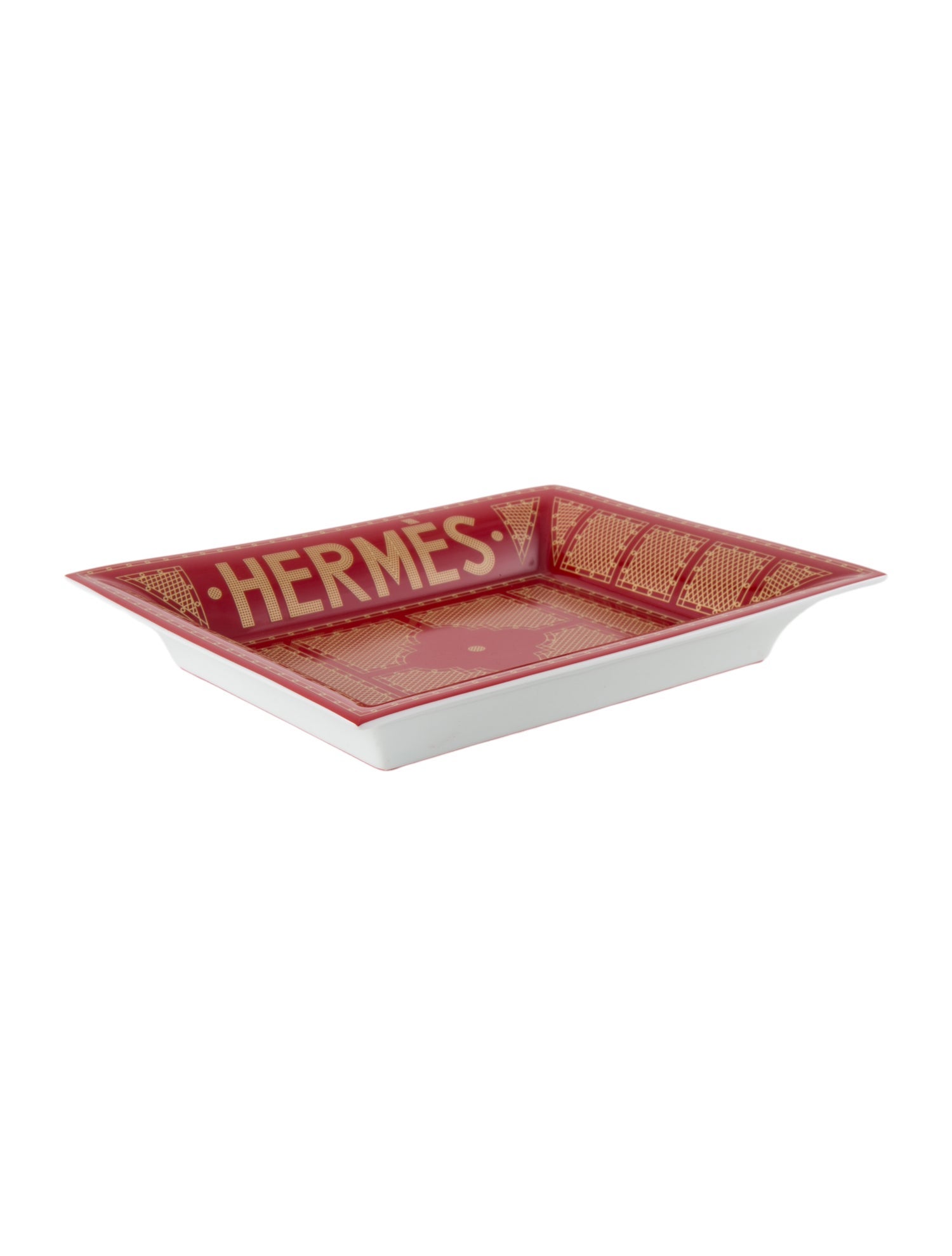 Hermès Sellier Porcelain Change Tray
