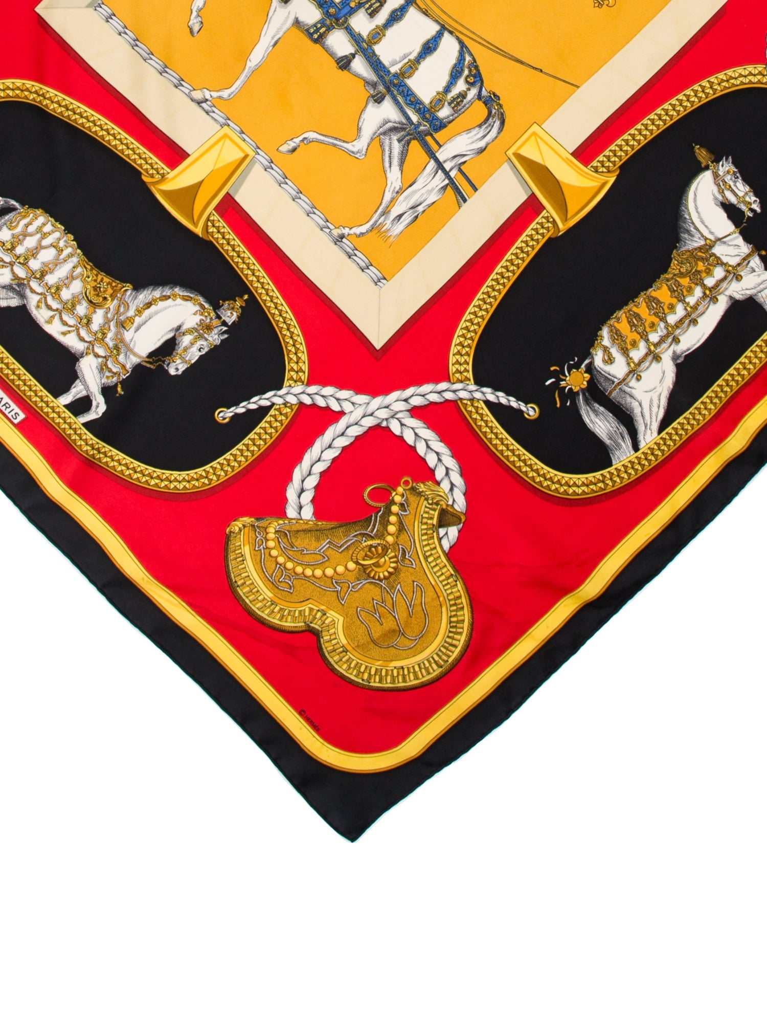 Hermès Grand Apparat Silk Scarf