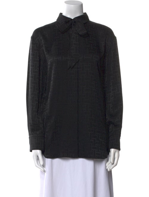 Hermès 2024 Mosaique Button-Up Top