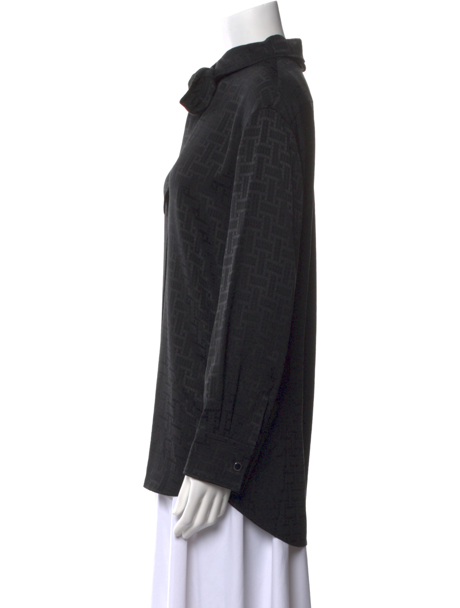 Hermès 2024 Mosaique Button-Up Top