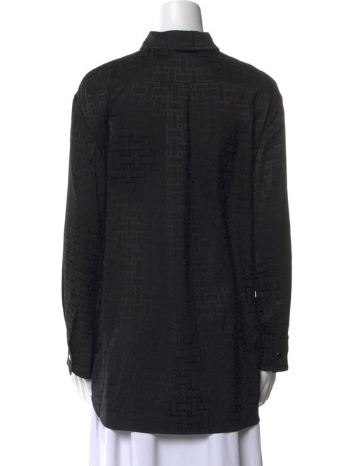 Hermès 2024 Mosaique Button-Up Top