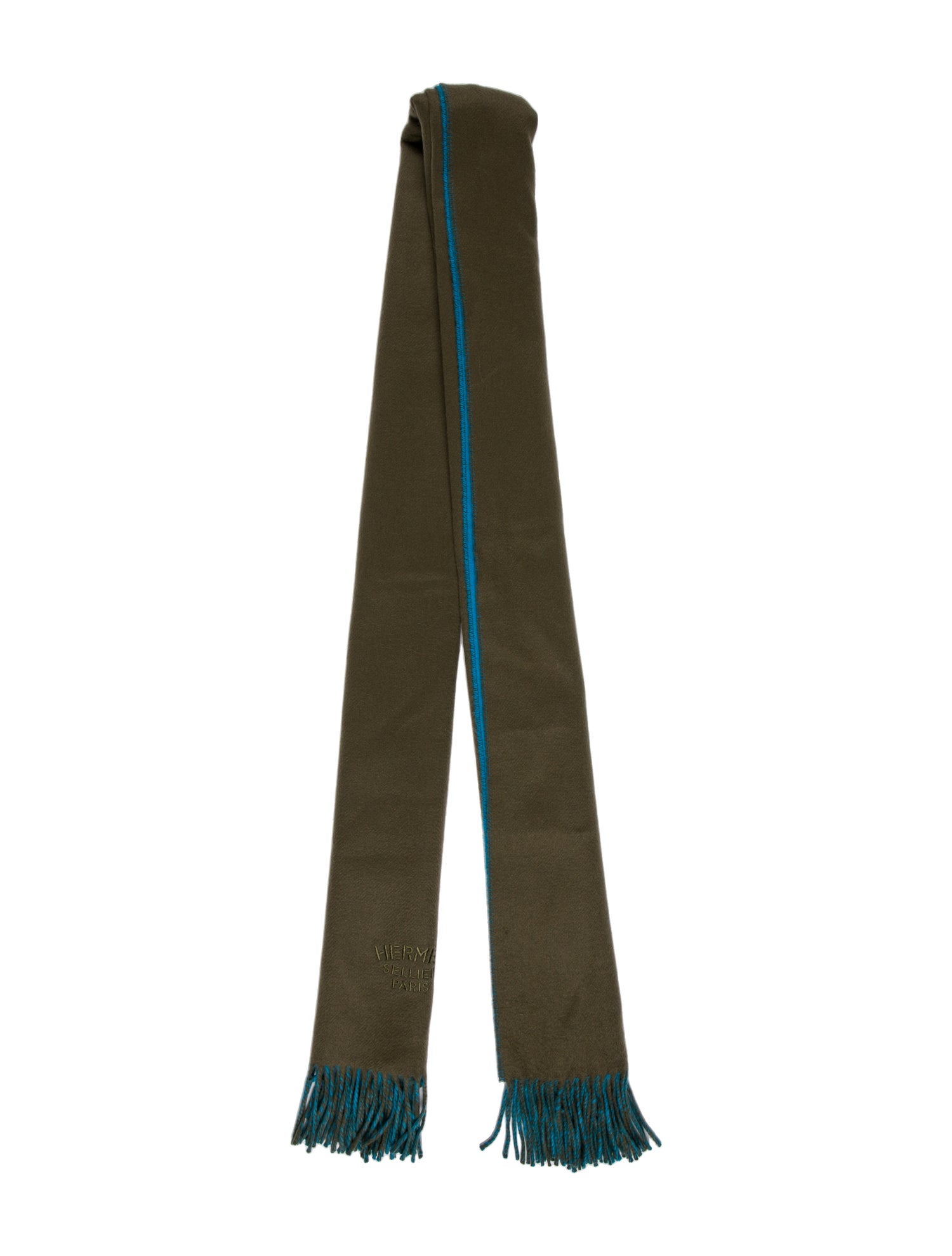 Hermès Double Face Cashmere Scarf